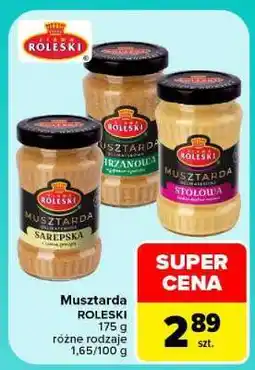 Carrefour Musztarda Roleski oferta