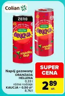 Carrefour Oranżada Hellena oferta