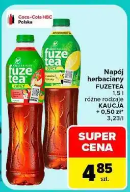 Carrefour Napój herbaciany Fuzetea oferta