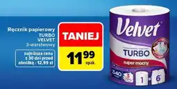 Carrefour Ręcznik papierowy Turbo Velvet oferta