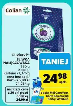 Carrefour Cukierki Śliwka Nałęczowska oferta
