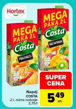 Carrefour Napój Costa oferta