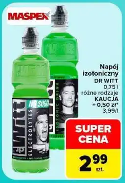 Carrefour Napój izotoniczny Dr Witt oferta