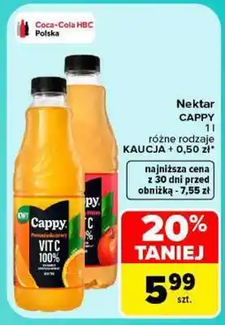Carrefour Nektar Cappy oferta