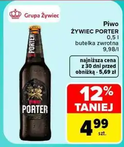 Carrefour Piwo ŻYWIEC PORTER oferta
