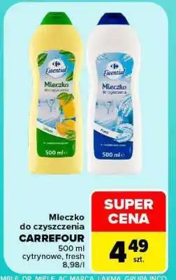 Carrefour Mleczko do czyszczenia CARREFOUR oferta