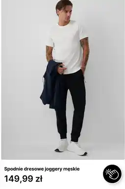 4F Spodnie dresowe joggery męskie oferta