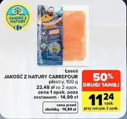 Carrefour Market Łosoś Jakość z Natury Carrefour oferta