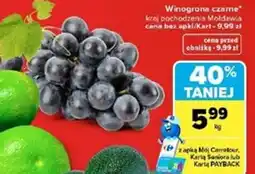 Carrefour Market Winogrona czarne oferta