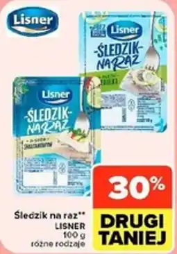Carrefour Market Śledzik na raz Lisner oferta