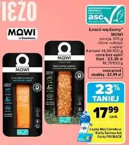 Carrefour Market Łosoś wędzony MOWI oferta