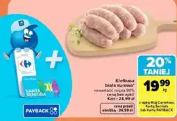 Carrefour Market Kiełbasa biała surowa oferta