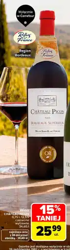 Carrefour Wino Château Picon oferta