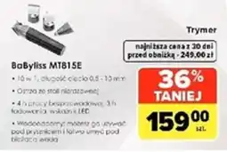 Carrefour Market Trymer BaByliss MTB15E oferta