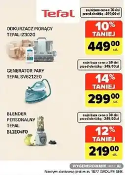 Carrefour Market Odkurzacz Piorący Tefal oferta