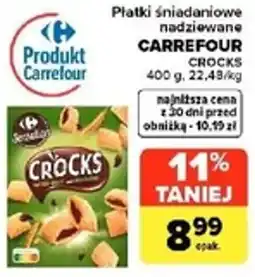 Carrefour Market Płatki śniadaniowe nadziewane CROCKS oferta