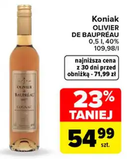 Carrefour Koniak Olivier de Baupréau oferta
