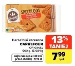 Carrefour Market Herbatniki korzenne CARREFOUR ORIGINAL oferta