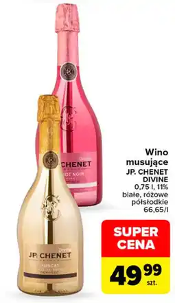 Carrefour Wino musujące JP. CHENET Divine oferta