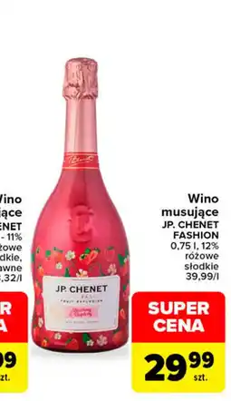 Carrefour Wino musujące JP. CHENET FASHION oferta