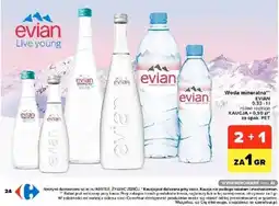 Carrefour Market Woda mineralna EVIAN oferta