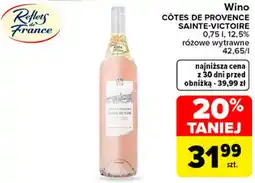 Carrefour Wino CÔTES DE PROVENCE SAINTe-VICTOIRE oferta