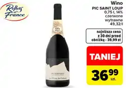 Carrefour Wino pic saint loup oferta