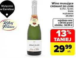 Carrefour Wino musujące CRÉMANT DE LOIRE oferta
