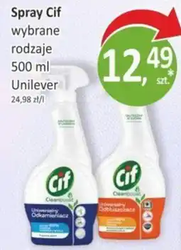 Orzech Spray Cif wybrane rodzaje oferta