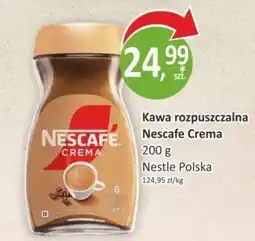 Orzech Kawa rozpuszczalna Nescafe Crema oferta