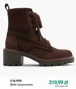 Deichmann S.OLIVER Botki sznurowane oferta