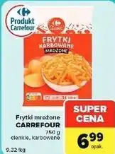 Carrefour Express Frytki mrożone CARREFOUR cienkie, karbowane oferta