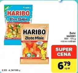 Carrefour Express Żelki HARIBO 150 - 175 g różne rodzaje oferta