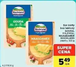 Carrefour Express Ser żółty bez laktozy GOUDA, TYLŻYCKI, MAASDAMER HOCHLAND plastry oferta