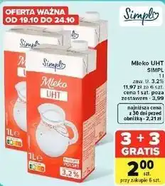 Carrefour Express Mleko UHT 3,2% Simpl oferta