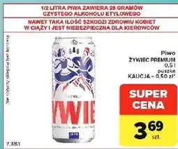 Carrefour Express Piwo Żywiec Premium oferta