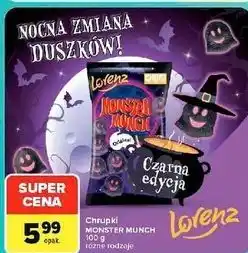 Carrefour Express Chrupki Monster Munch Czarna edycja Lorenz oferta
