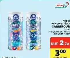 Carrefour Express Napój energetyzujący CARREFOUR oferta