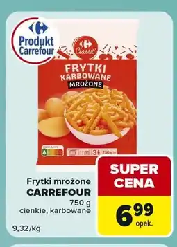 Carrefour Express Frytki mrożone karbowane Carrefour oferta