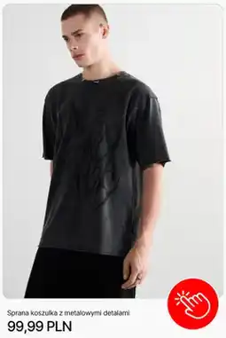 Cropp Sprana koszulka z metalowymi detalami Cropp oferta
