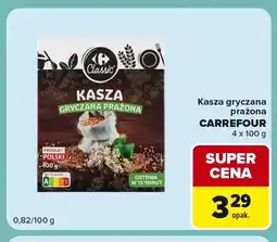 Carrefour Express Kasza gryczana prażona Carrefour 4-pak oferta