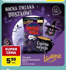 Carrefour Express Chrupki Monster Munch Lorenz oferta