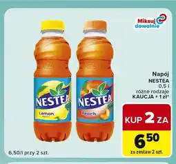Carrefour Express Napój Nestea Peach oferta