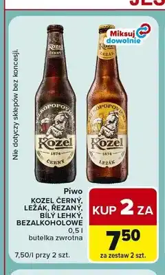 Carrefour Express Piwo Kozel Ležák oferta