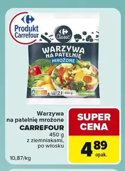 Carrefour Express Warzywa na patelnię mrożone po włosku Carrefour oferta