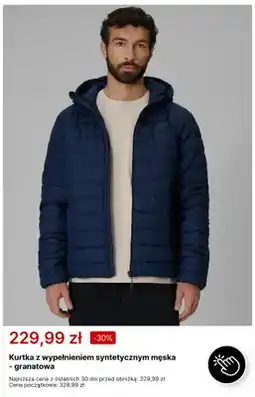 4F Kurtka z wypełnieniem syntetycznym męska granatowa 4F oferta