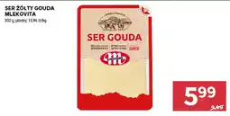 Stokrotka Ser żółty gouda w plastrach Mlekovita oferta