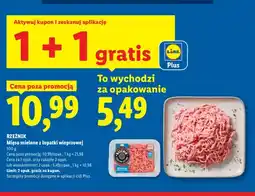 Lidl Mięso mielone z łopatki wieprzowej Rzeźnik oferta