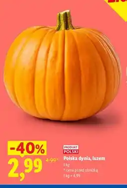 Lidl Dynia polska luzem Ryneczek Lidla oferta