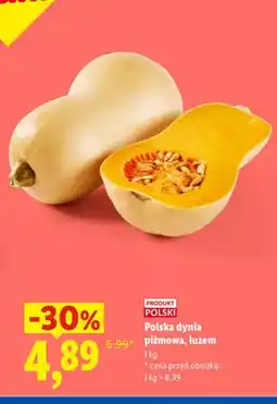Lidl Dynia polska piżmowa luzem Ryneczek Lidla oferta